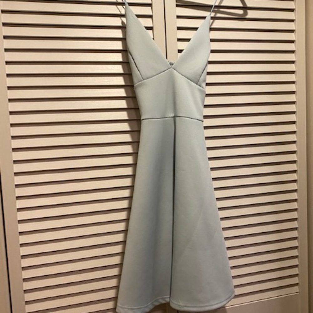 Light blue dress